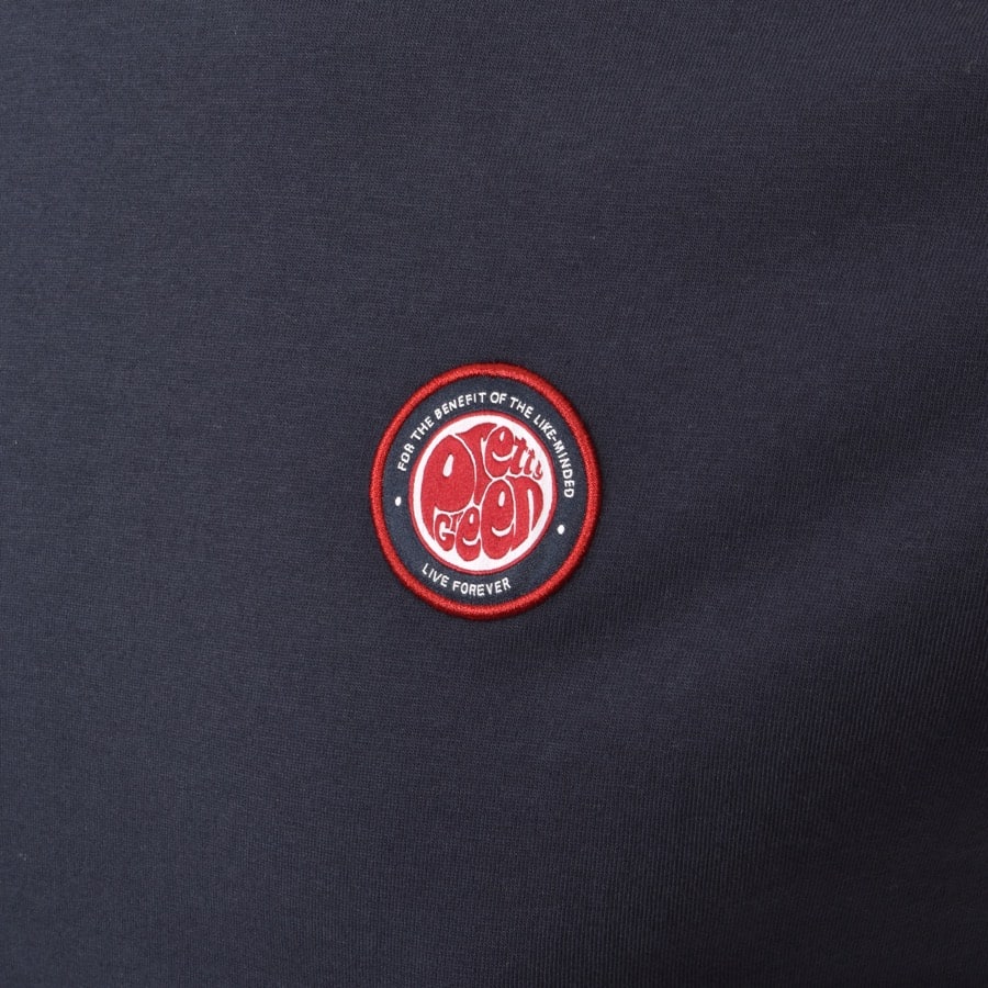 Alternative Image for ProductPretty Green Like Minded Crew Neck T Shirt Navy3